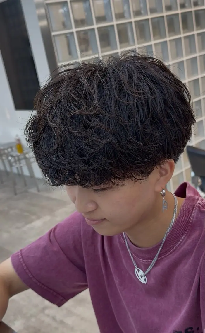 パーマ メンズ パーマ fifth 杉野 ひなたのヘアスタイル