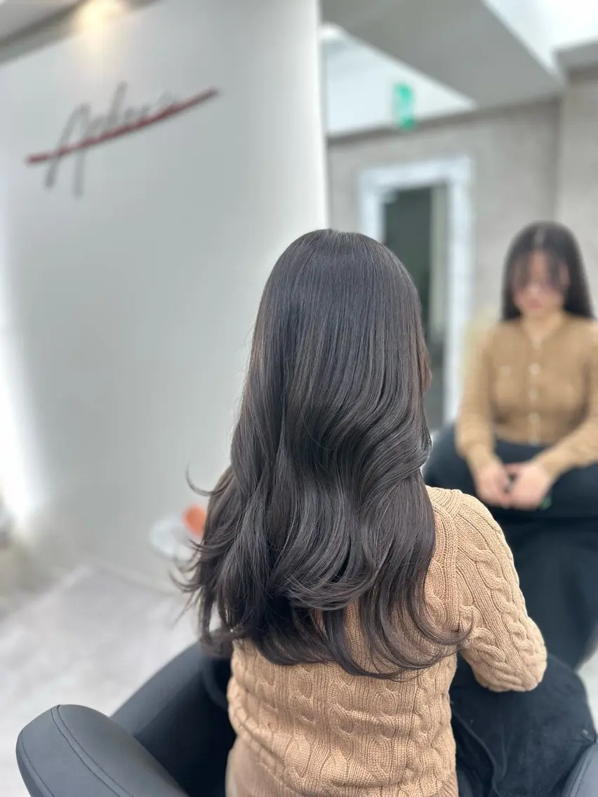ロング 似合わせカット カット ヘアカラー ブリーチなし/透明感 NONO💖のヘアスタイル