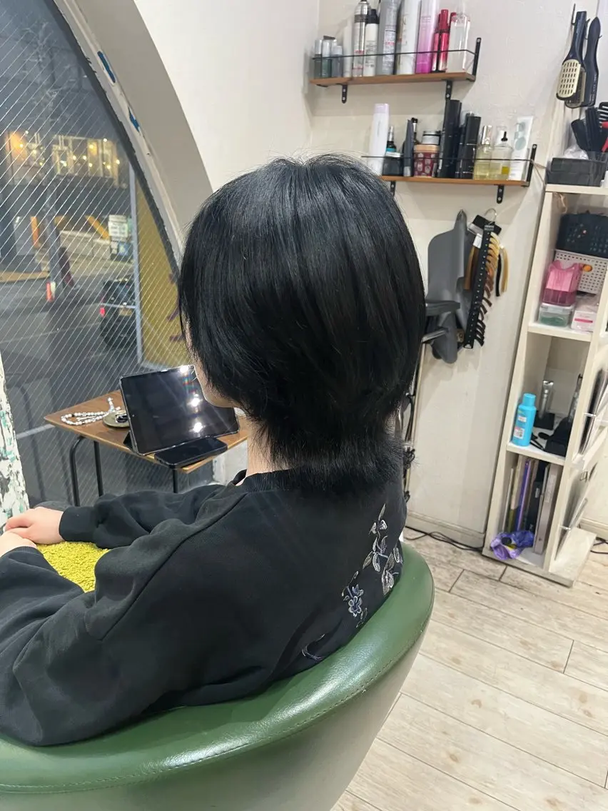 カラー ヘアカラー トリートメント Orque duex misonoのヘアスタイル