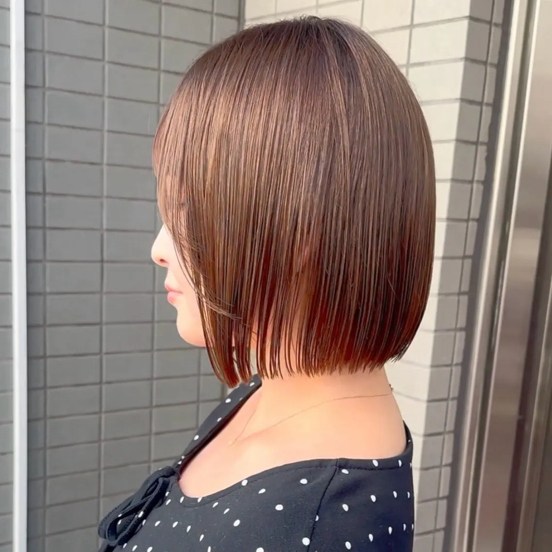 【ブリーチなし♥】ボブを可愛く♪透明感カラーで垢抜けヘアの写真