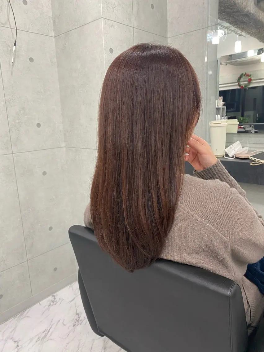うる艶カラー💐（トリートメント付き）の写真