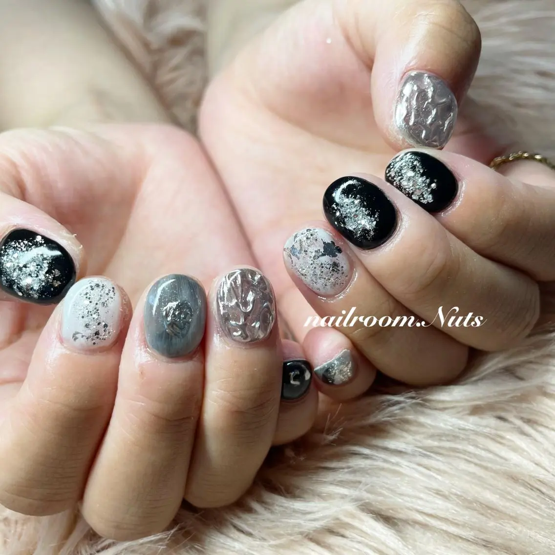 ネイル ハンドネイル nailsalon Nutsのネイルデザイン