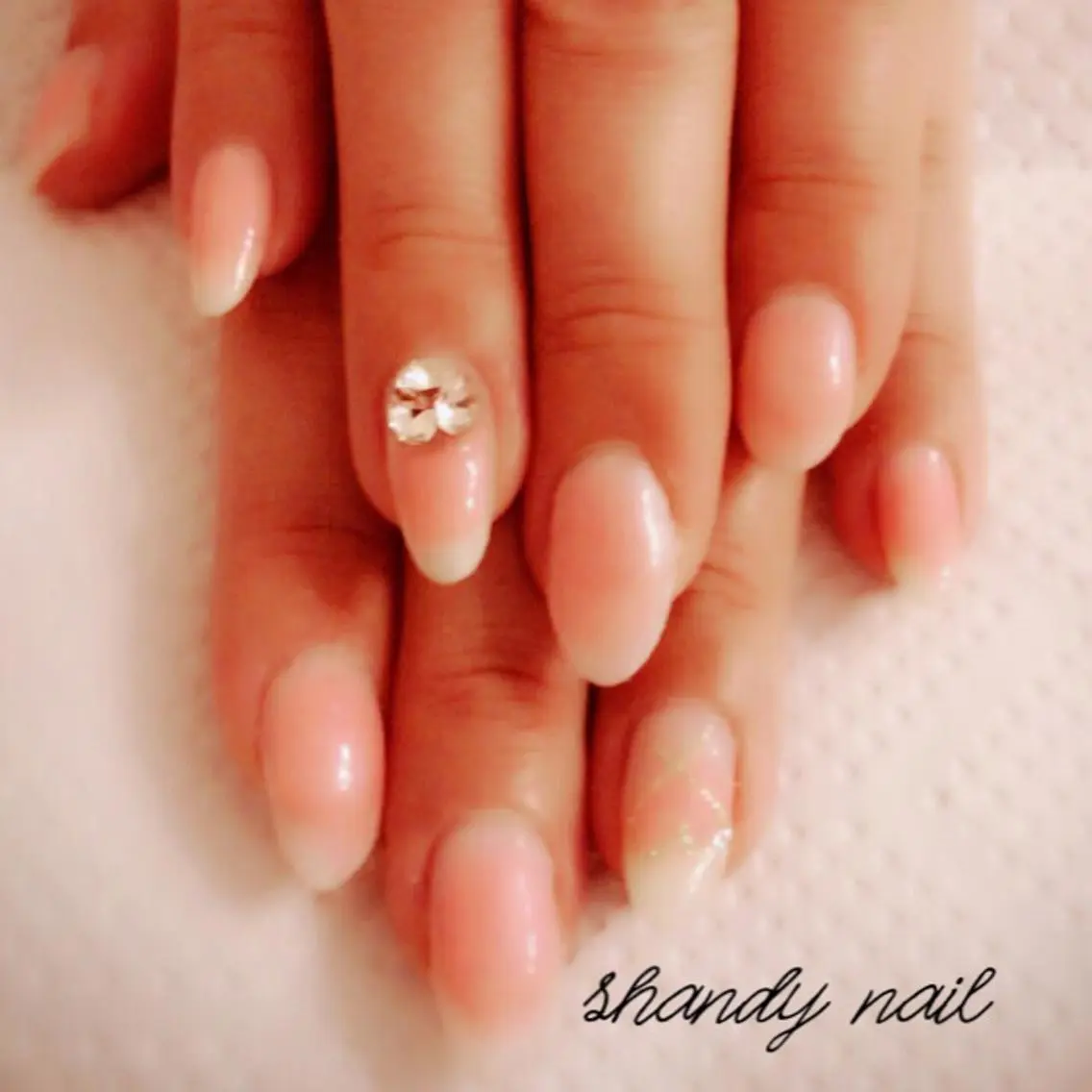 ロング shandy nailのネイルデザイン
