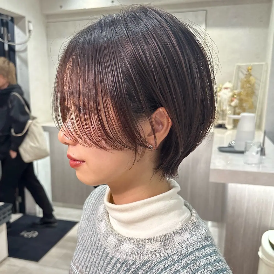 似合わせカット＋髪質改善カラー＋ケアトリートメントの写真