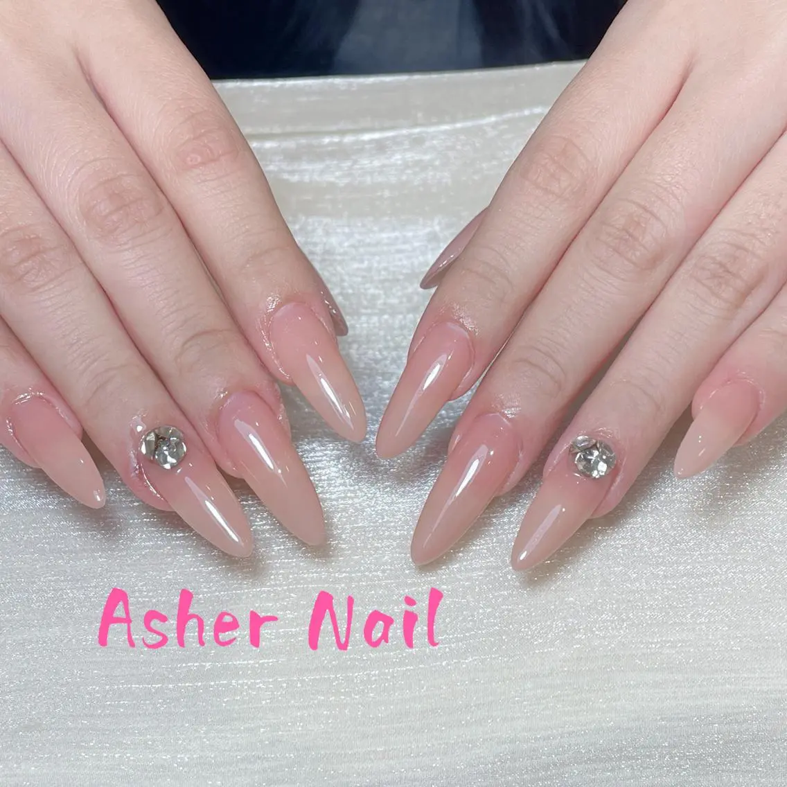 ネイル キラキラネイル 韓国ネイル マグネットネイル マットネイル 持ち込み ハンドネイル ハンドケア Asher-HIKA 🌞のネイルデザイン