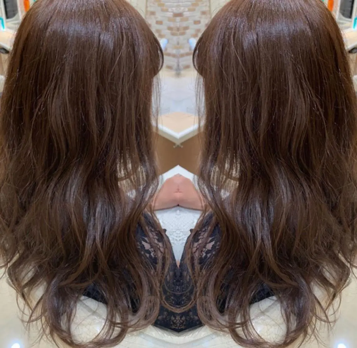 ロング 🩵波巻き/ツイスパ HARU💎のヘアスタイル