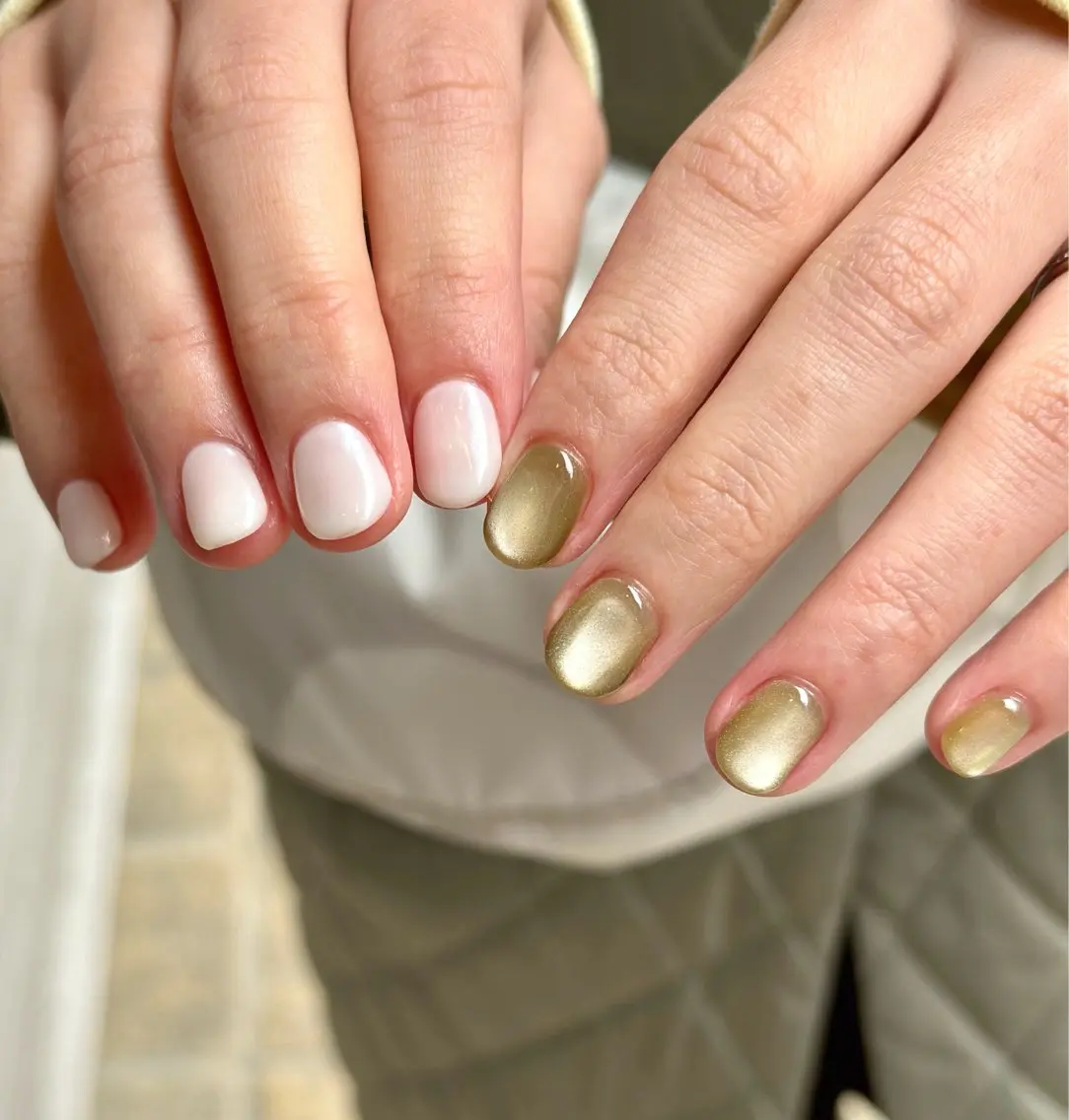 ネイル オーロラネイル Lira nailのネイルデザイン
