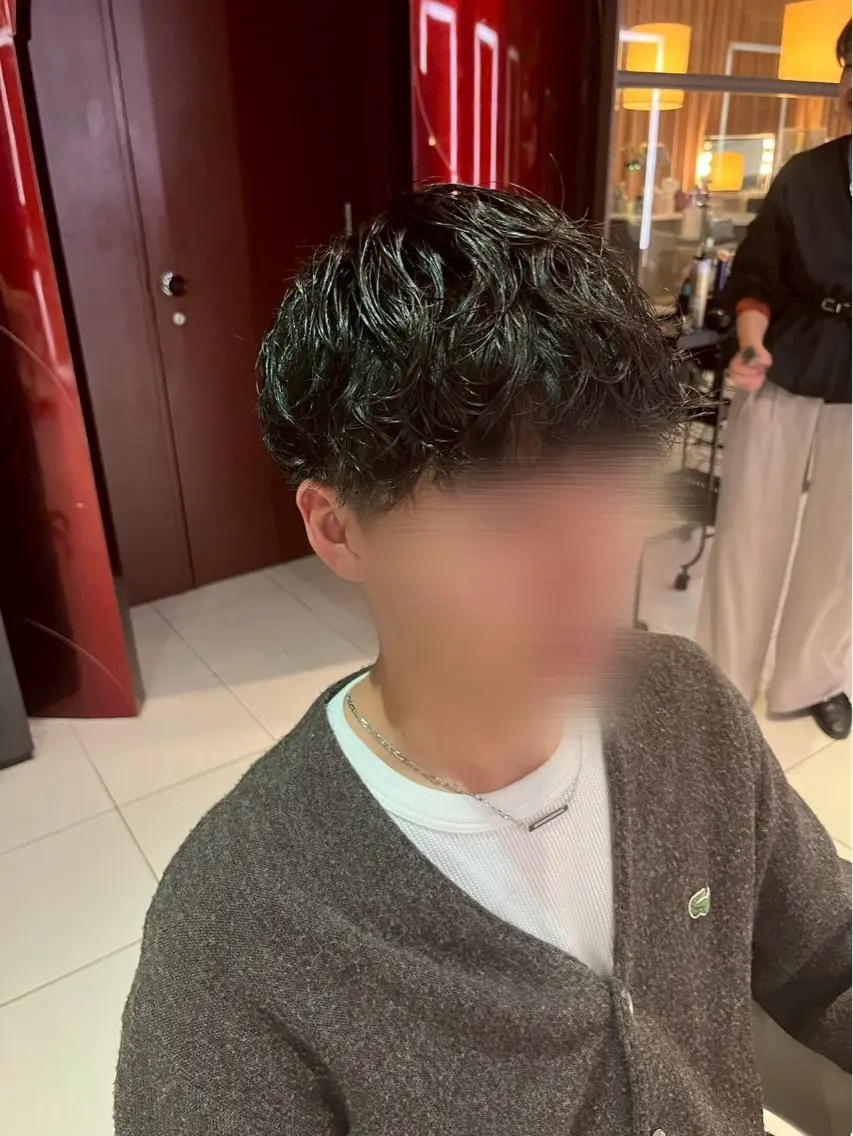 パーマ メンズ カット パーマ メンズカット大歓迎 🫧HONOKA🪽のヘアスタイル