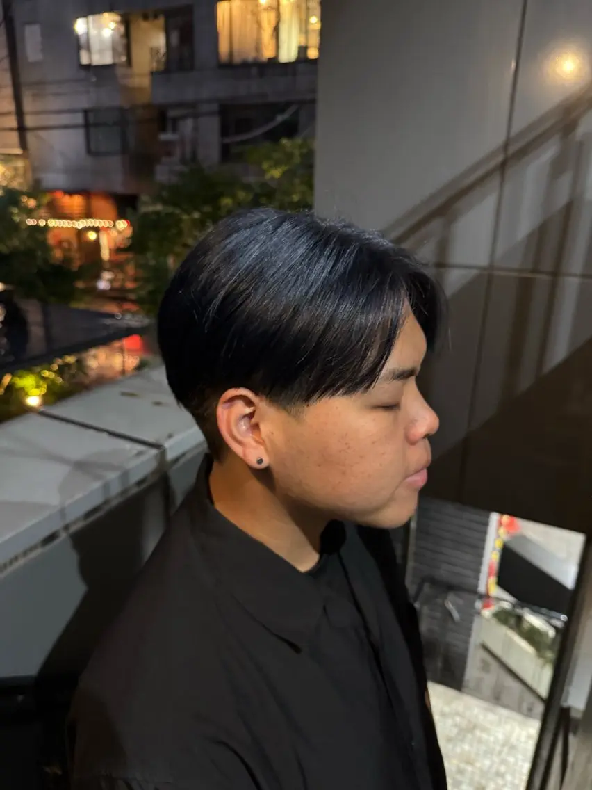 メンズ カット ヘアカラー トリートメント 河野 悠のヘアスタイル