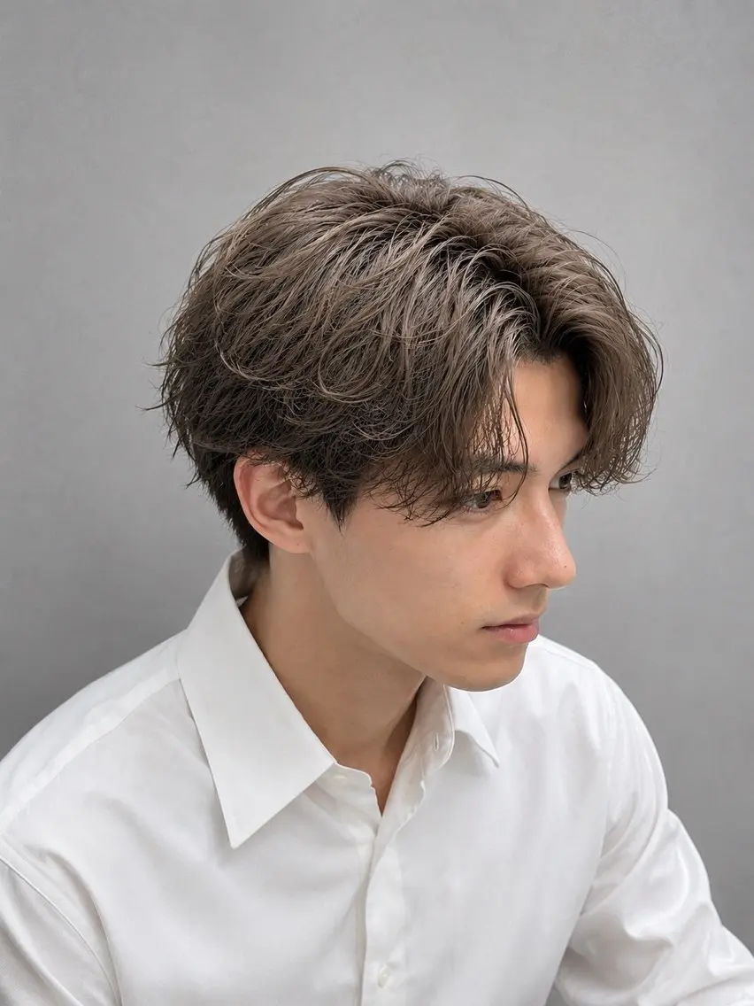 ✨【透明感×垢抜け🌟】メンズカラー✨ ¥3,600の写真