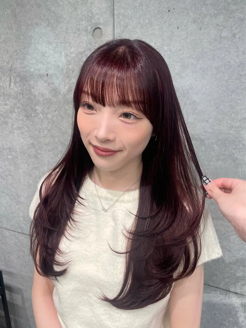 ロング カラー カット トリートメント clam. yuu🦩のヘアスタイル