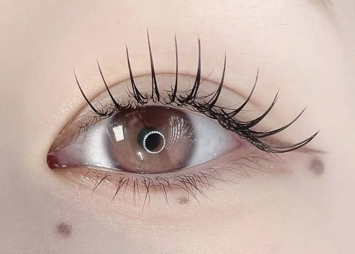 マツエク・マツパ フラットラッシュ EYE405 SAKURAのマツエク・マツパデザイン