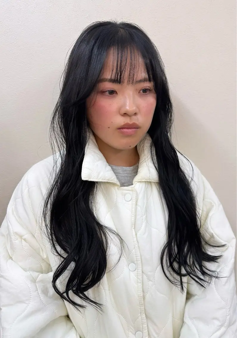 ロング 🧤ル ウ🧤のヘアスタイル