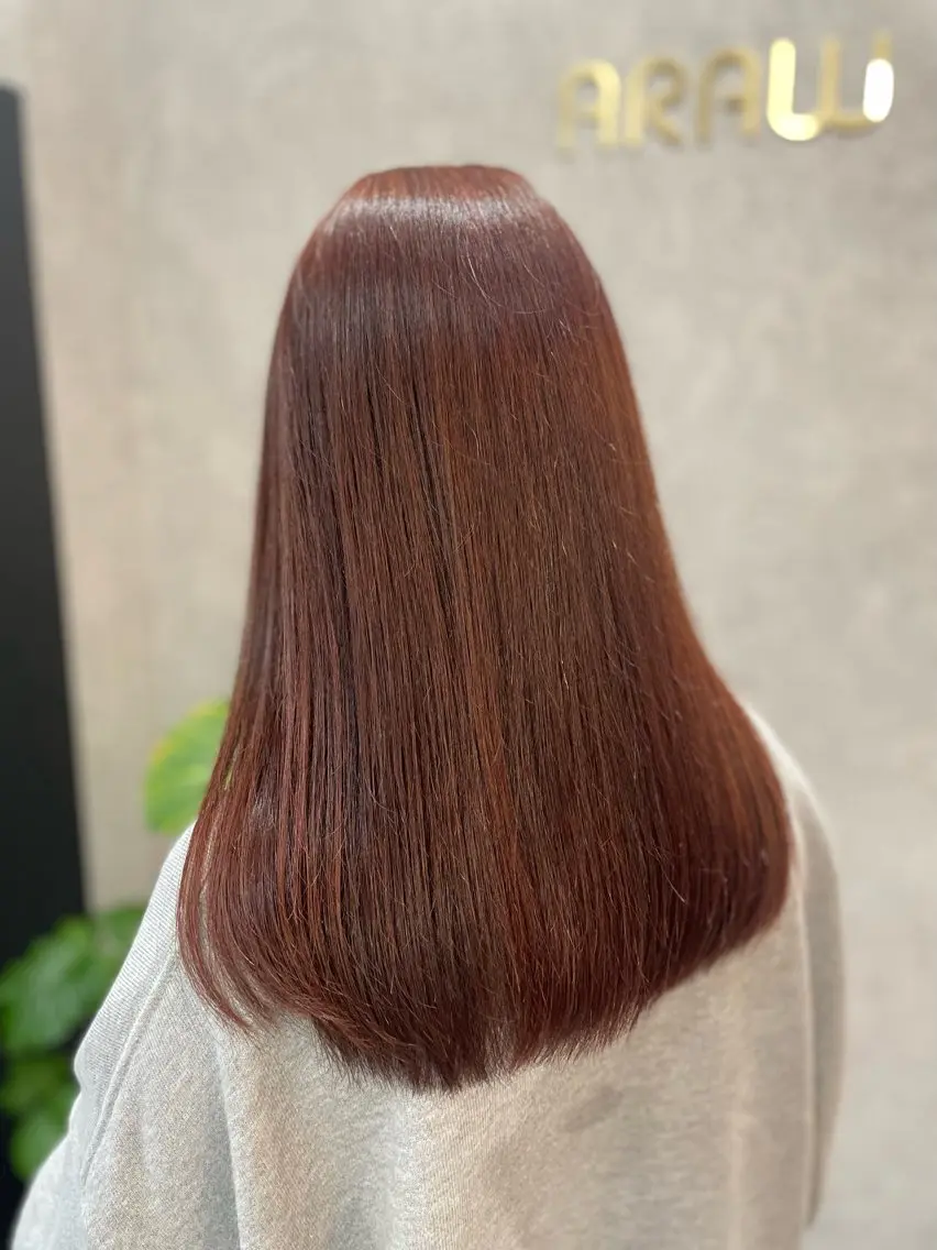 ロング カラー BOTABIUM nanamiのヘアスタイル