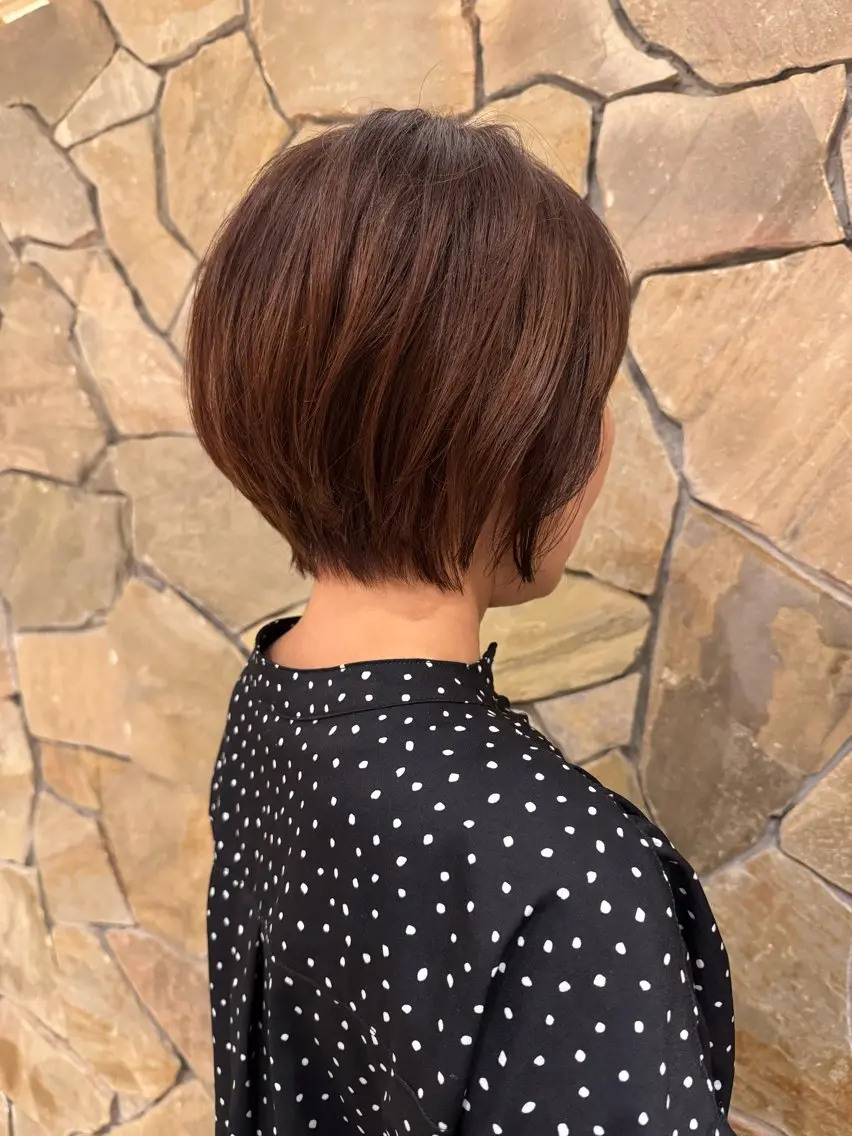 ショート 山中 萌花のヘアスタイル