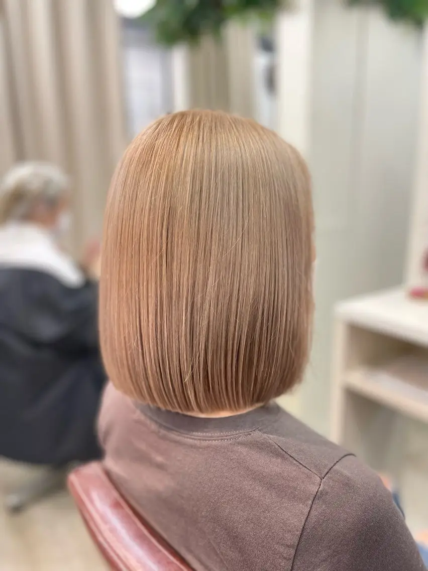 🖤新規限定プチプラクーポン🖤ワンカラー+3stepトリートメント☆ブロー仕上げ/補足事項必読の写真
