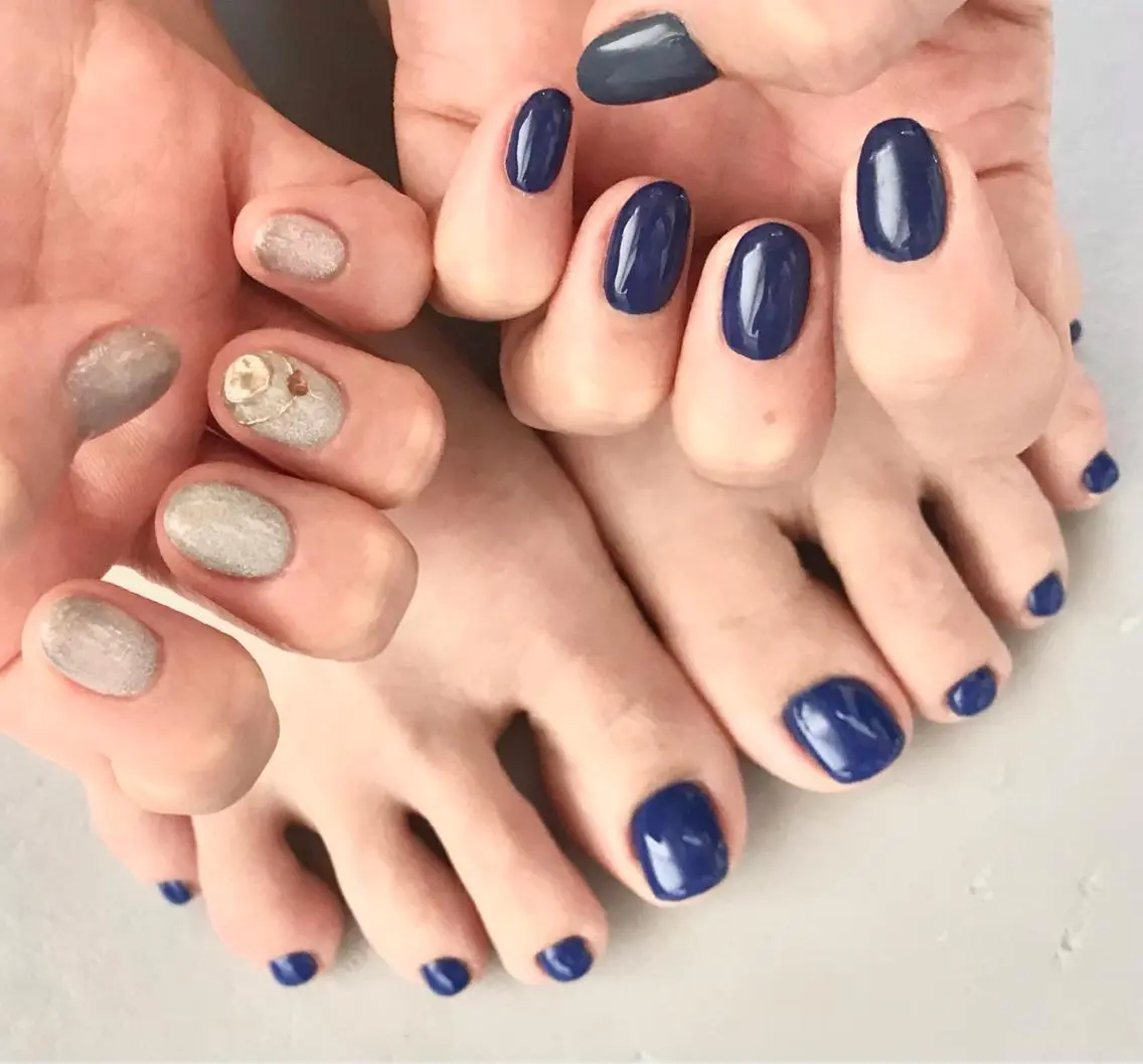 ネイル マグネットネイル ワンカラーネイル ハンドネイル Baden Nail ﾊﾞ-ﾃﾞﾝ ﾈｲﾙのネイルデザイン