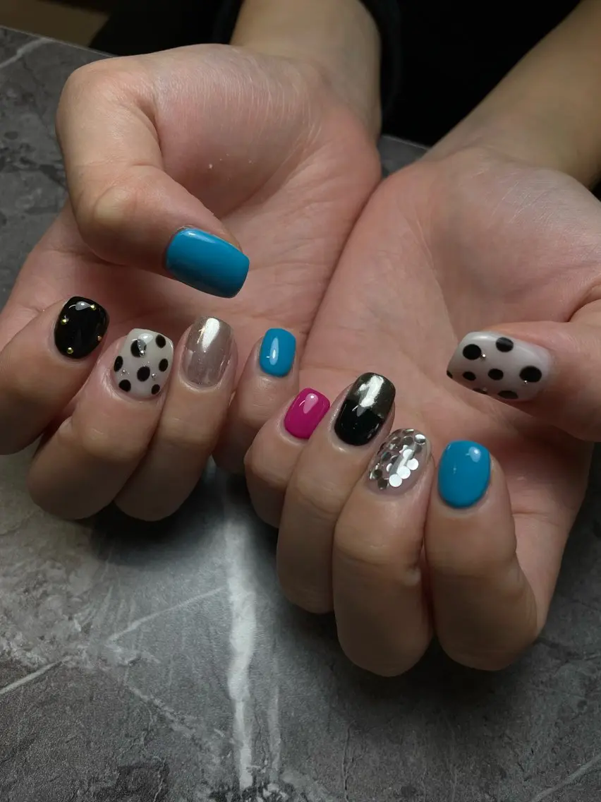 ネイル ハンドネイル nail salon 3🌞越谷のネイルデザイン