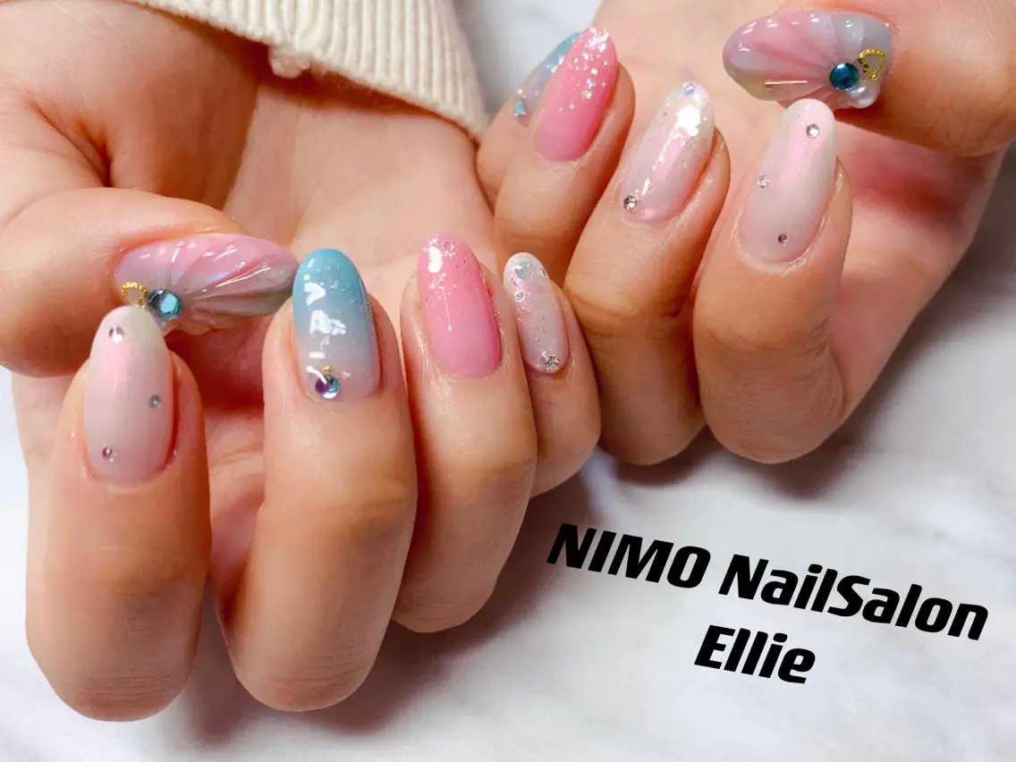 ネイル ハンドネイル ハンドケア 閨匠ビューティサロン 新橋店♡Ellieのネイルデザイン