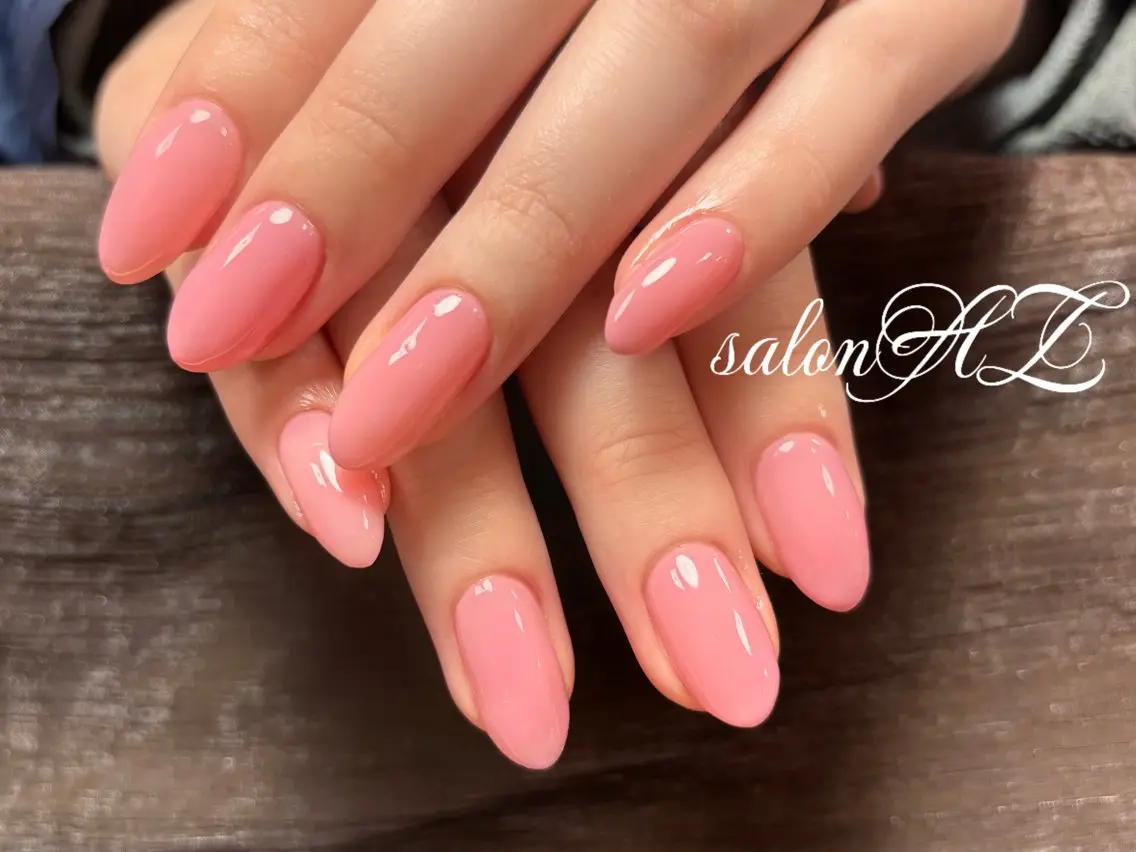 ネイル アートネイル 長さ出し フットネイル フレンチネイル ジェルネイル salon AZのネイルデザイン