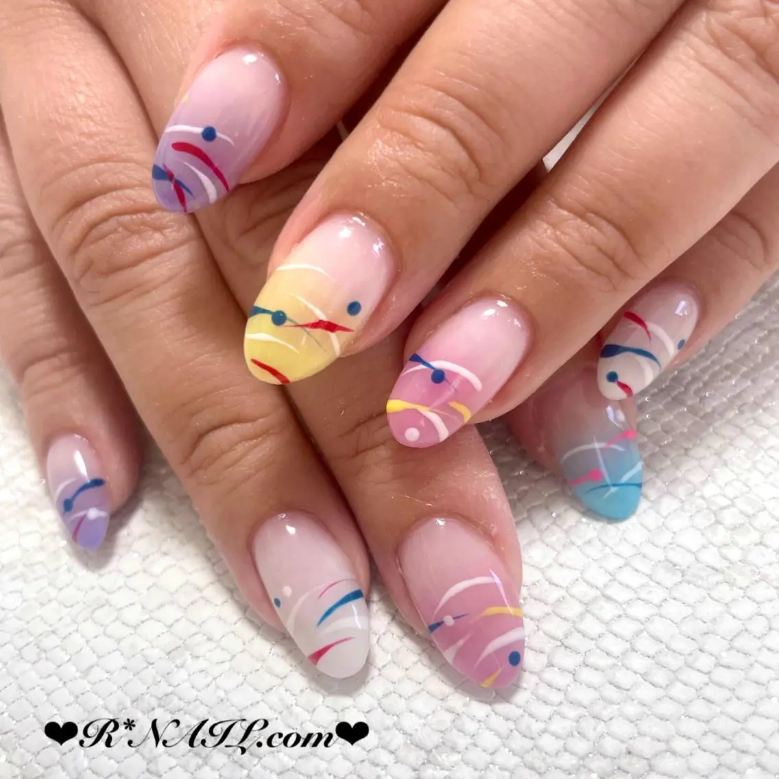 ネイル ヨーヨーネイル ハンドネイル R*NAIL .comのネイルデザイン