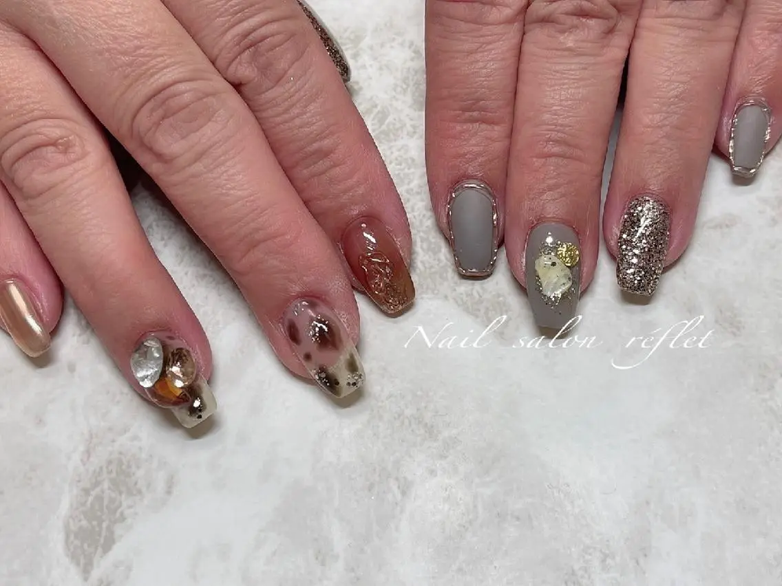 ネイル ハンドネイル Nailsalon Lebelのネイルデザイン
