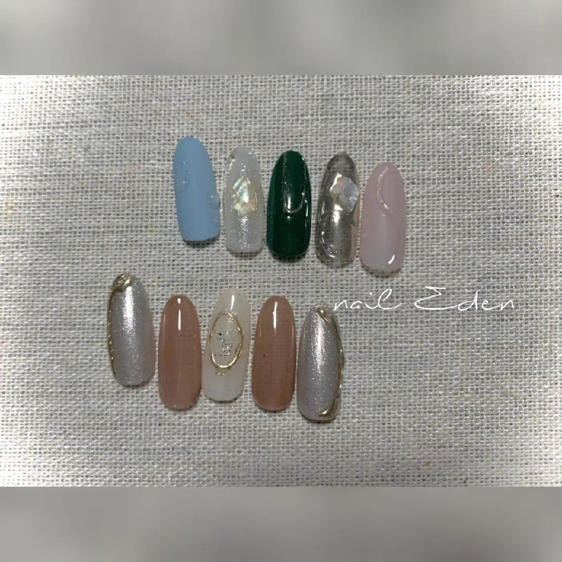 ネイル ニュアンスネイル Eden ♾️のネイルデザイン