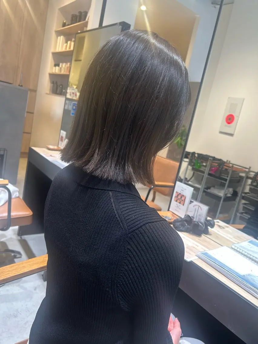 【心斎橋店】水曜日or金曜日限定✨ボブカット＋トリートメント🎀の写真