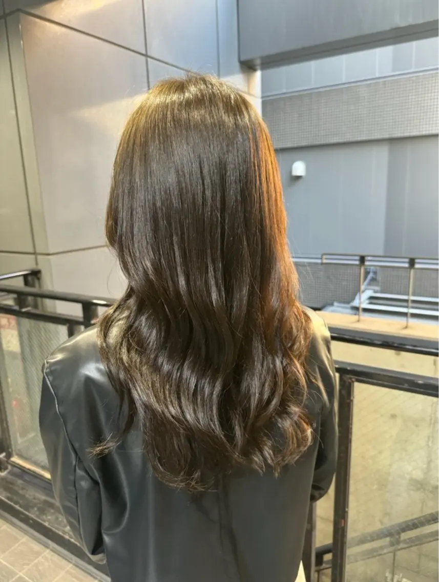 ワンカラー+ヘッドスパの写真