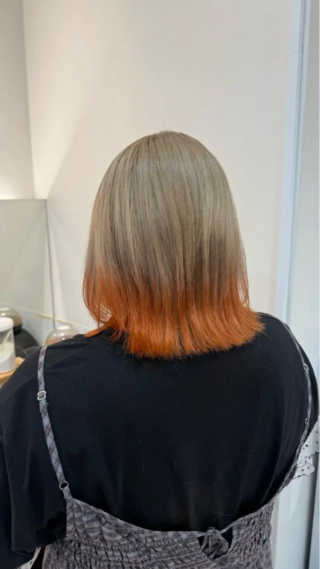 カラー ヘアカラー レイヤーカット🎶み お🎀カラーのヘアスタイル