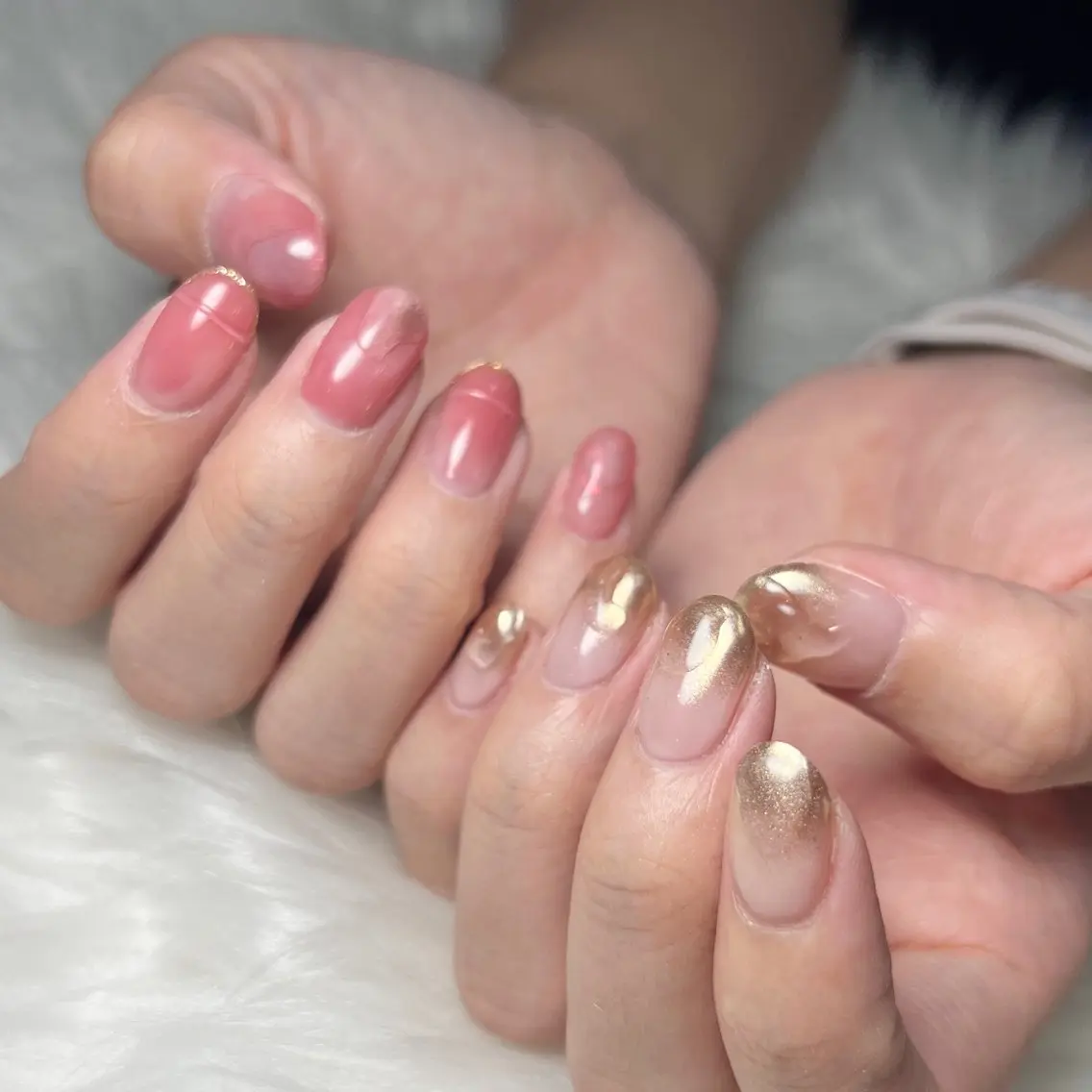 ネイル ハンドネイル 【Yappy🌈】 💖P-tanaのネイルデザイン