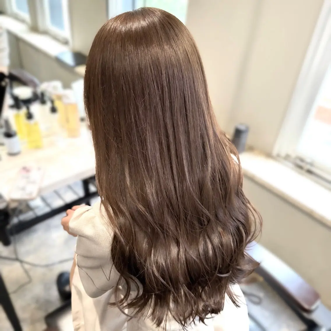 ロング カラー ヘアカラー ハイトーン･髪質改善 MIOKAのヘアスタイル