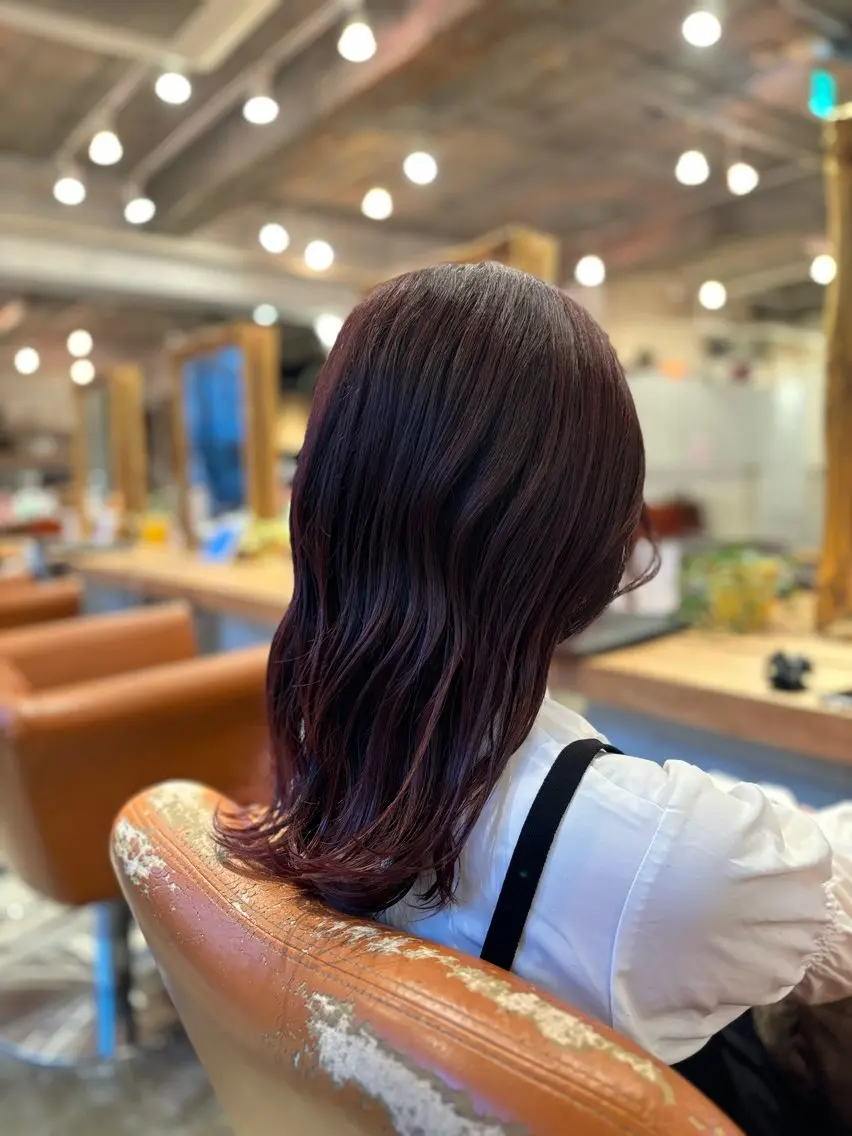 カラー 髪質改善カラー ベージュ🤎YUMEのヘアスタイル
