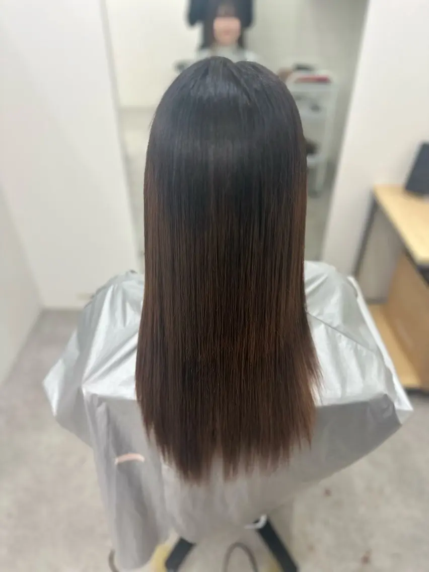 ロング トリートメント 野水 実栞のヘアスタイル