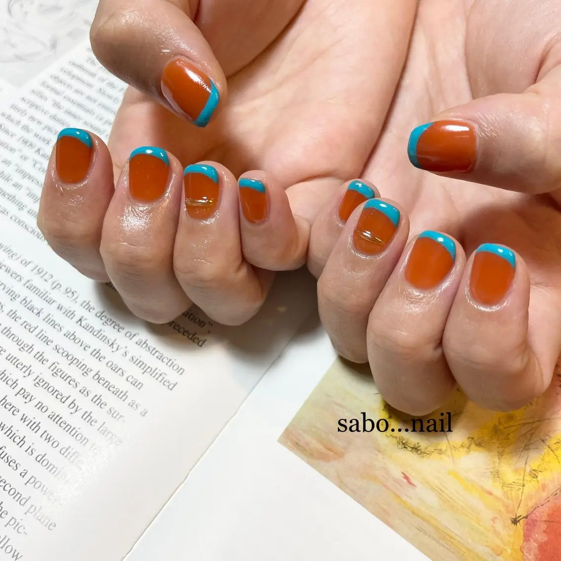 ネイル ハンドネイル sabo... nailのネイルデザイン