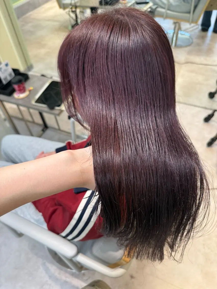 ロング カラー カット ヘアカラー 伶風/ ボブのヘアスタイル