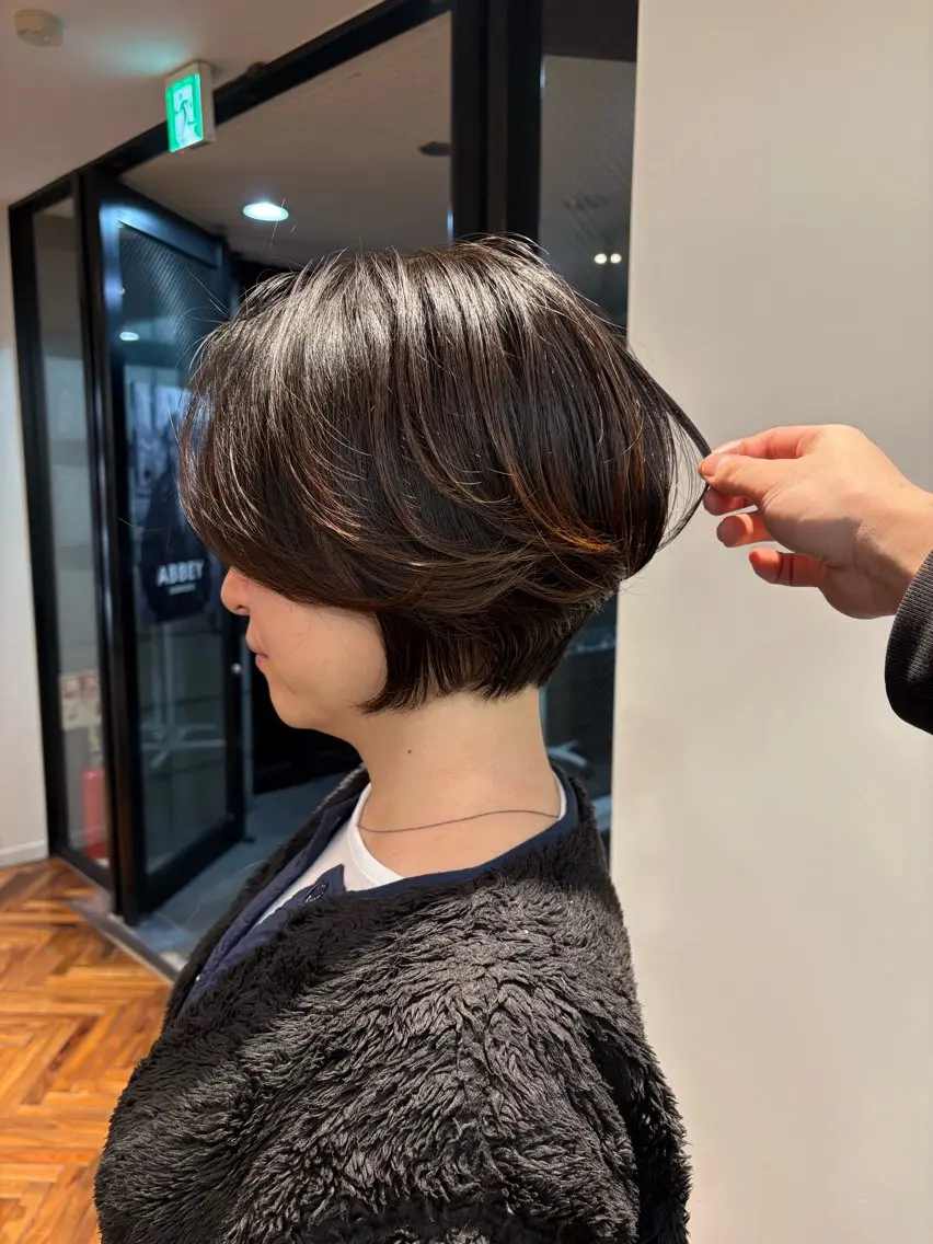 ショート トリートメント カット トリートメント 🟡表参道ABBEY Hiroのヘアスタイル