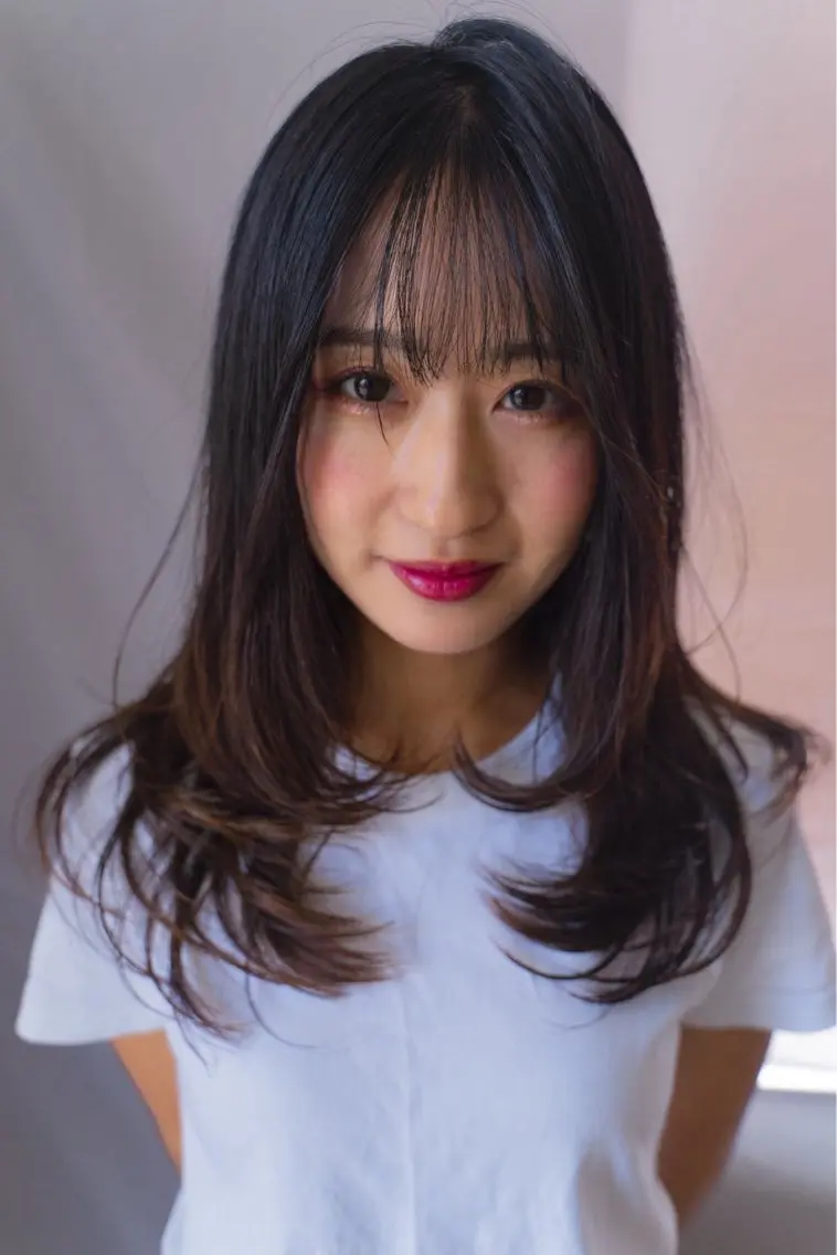 ミディアム ヘアカラー トリートメント début / みやびのヘアスタイル