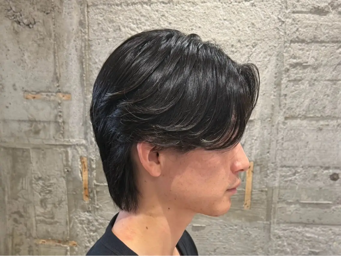 ショート パーマ メンズ 朝ラクパーマ 【SENA】のヘアスタイル