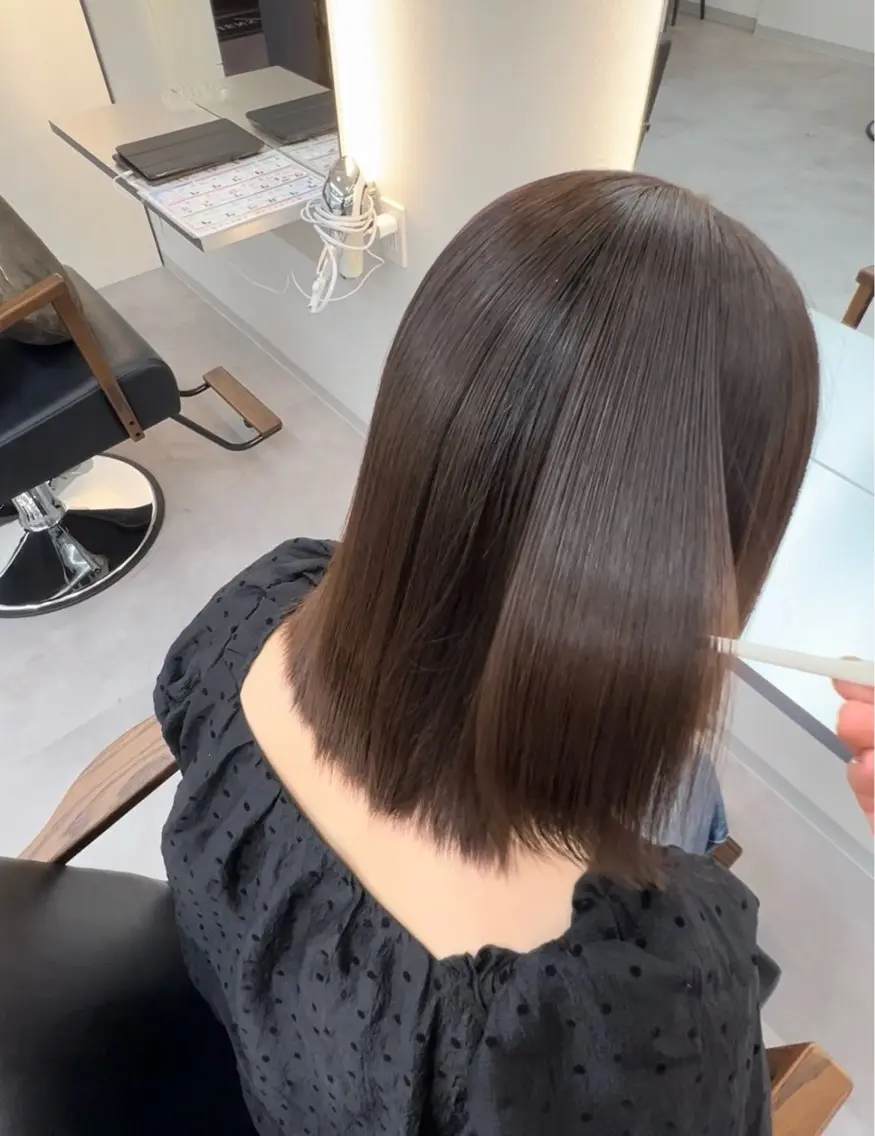 ショート RIENS xrea 髪質改善 /ななみのヘアスタイル
