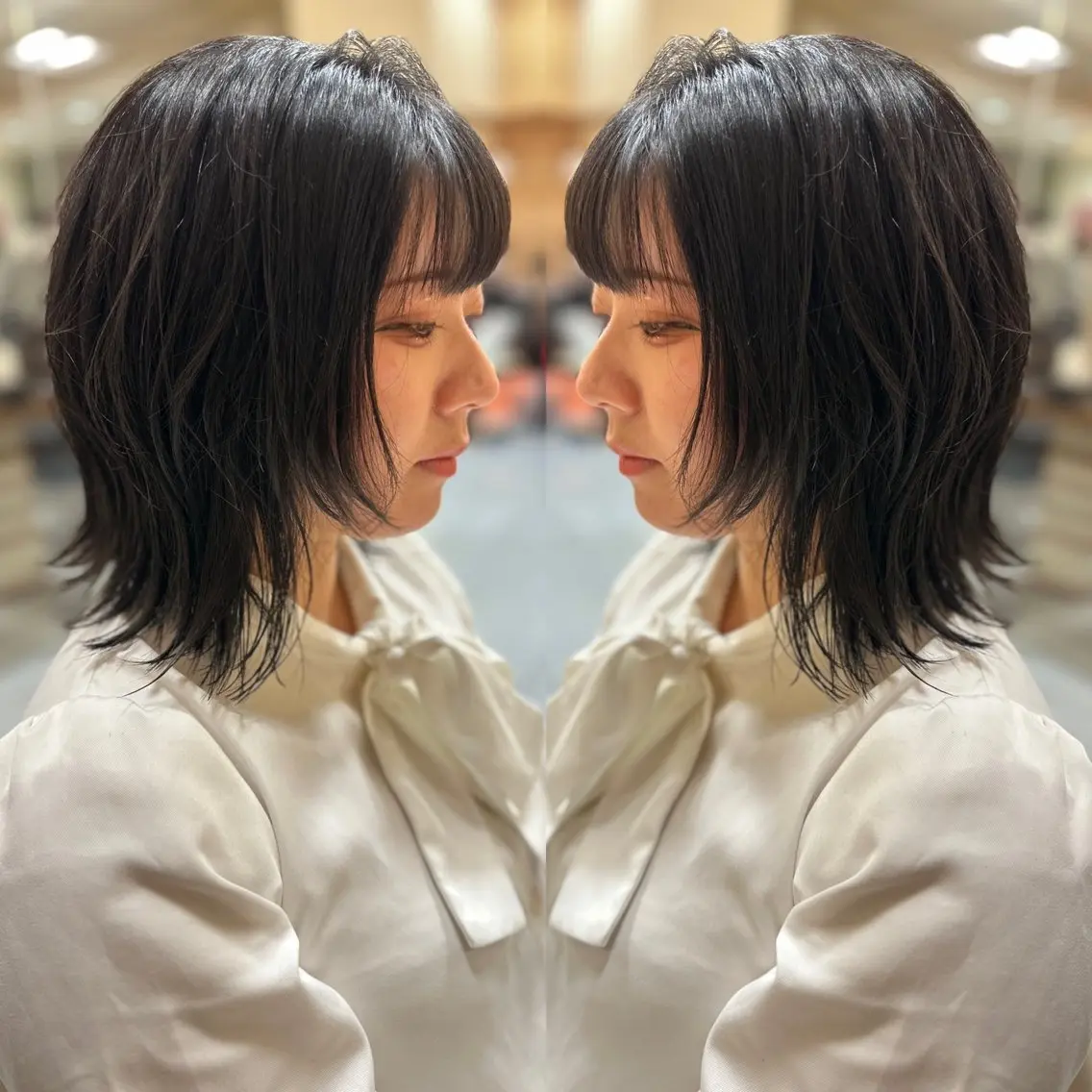 ショート カット 髪質改善/縮毛矯正 /レイヤーカット岡部のヘアスタイル