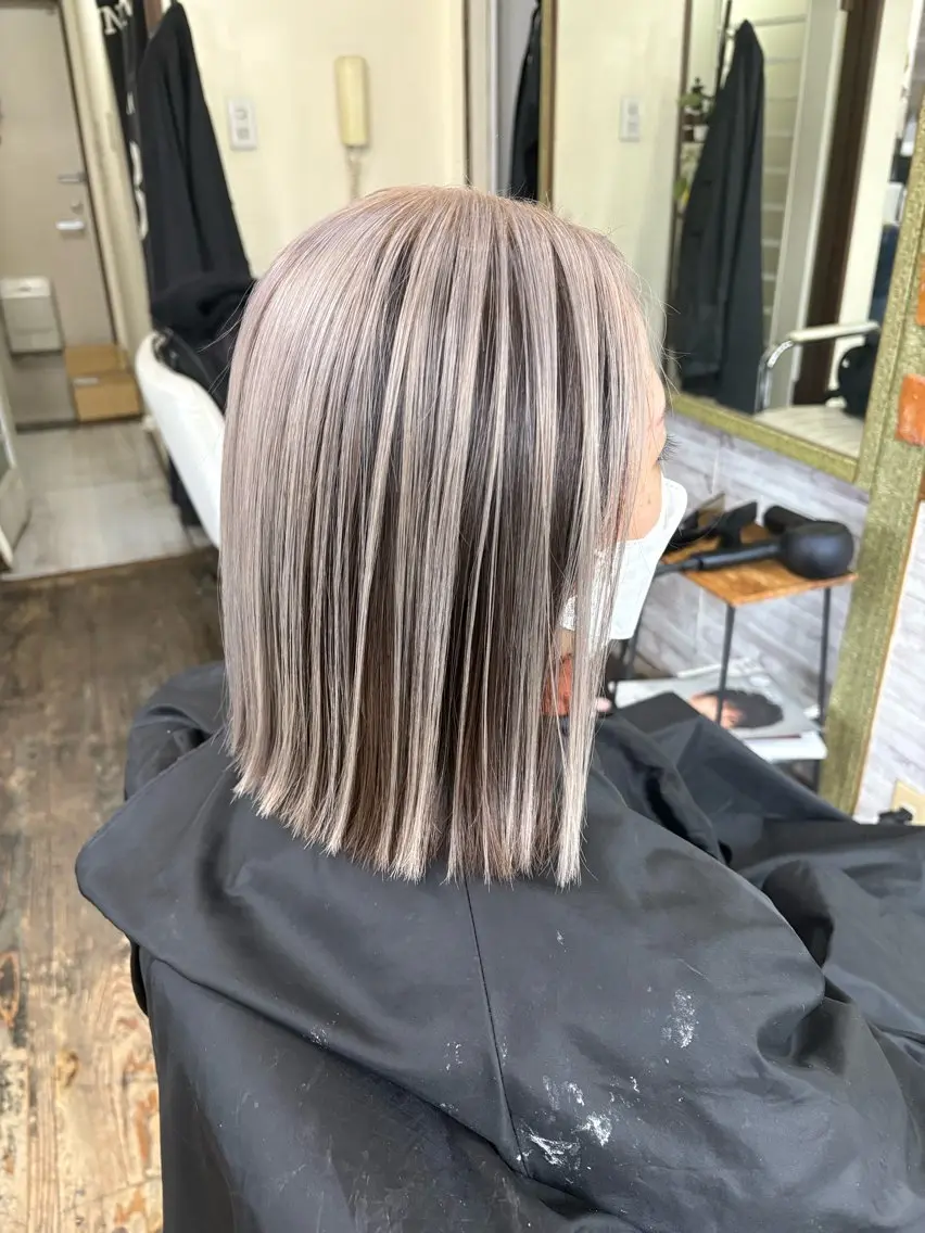 カラー ヘアカラー 渡辺 健太のヘアスタイル