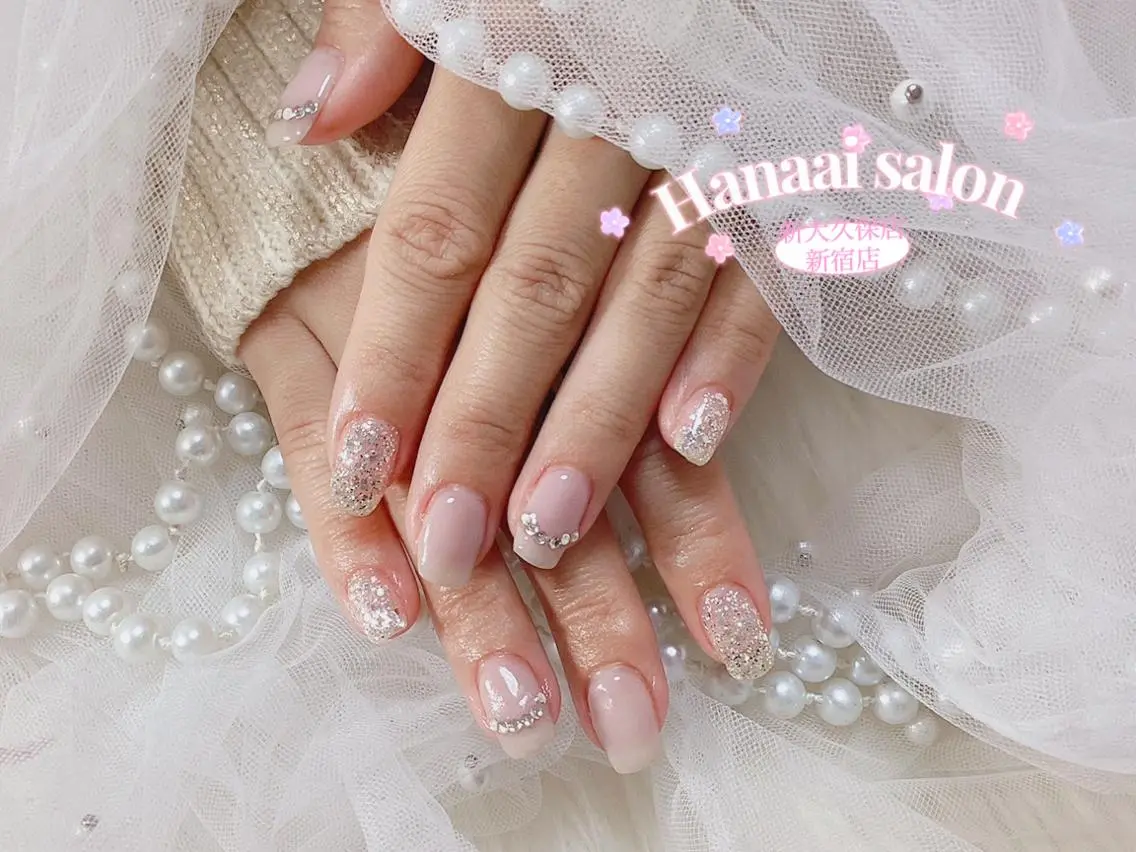 ネイル ハンドネイル Hanaai salon あまねのネイルデザイン