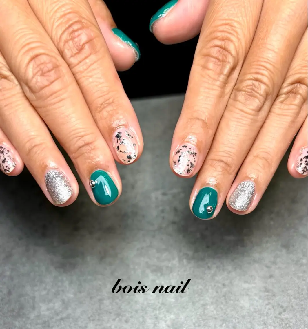 ネイル ハンドネイル bois nail ボワネイル北巽のネイルデザイン