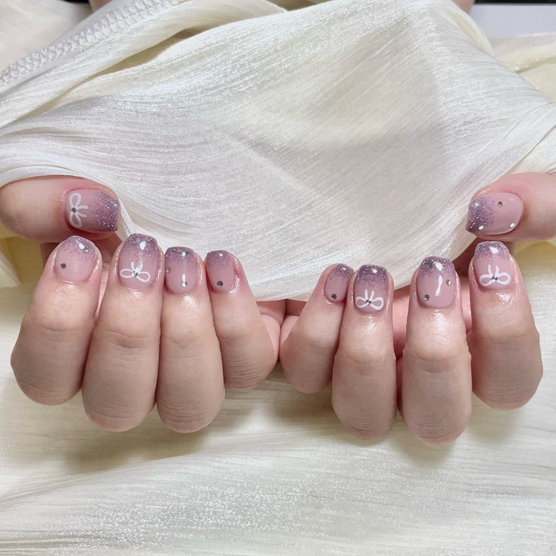 ネイル ハンドネイル By moonネイル 🌷ワンホン/韓国風のネイルデザイン
