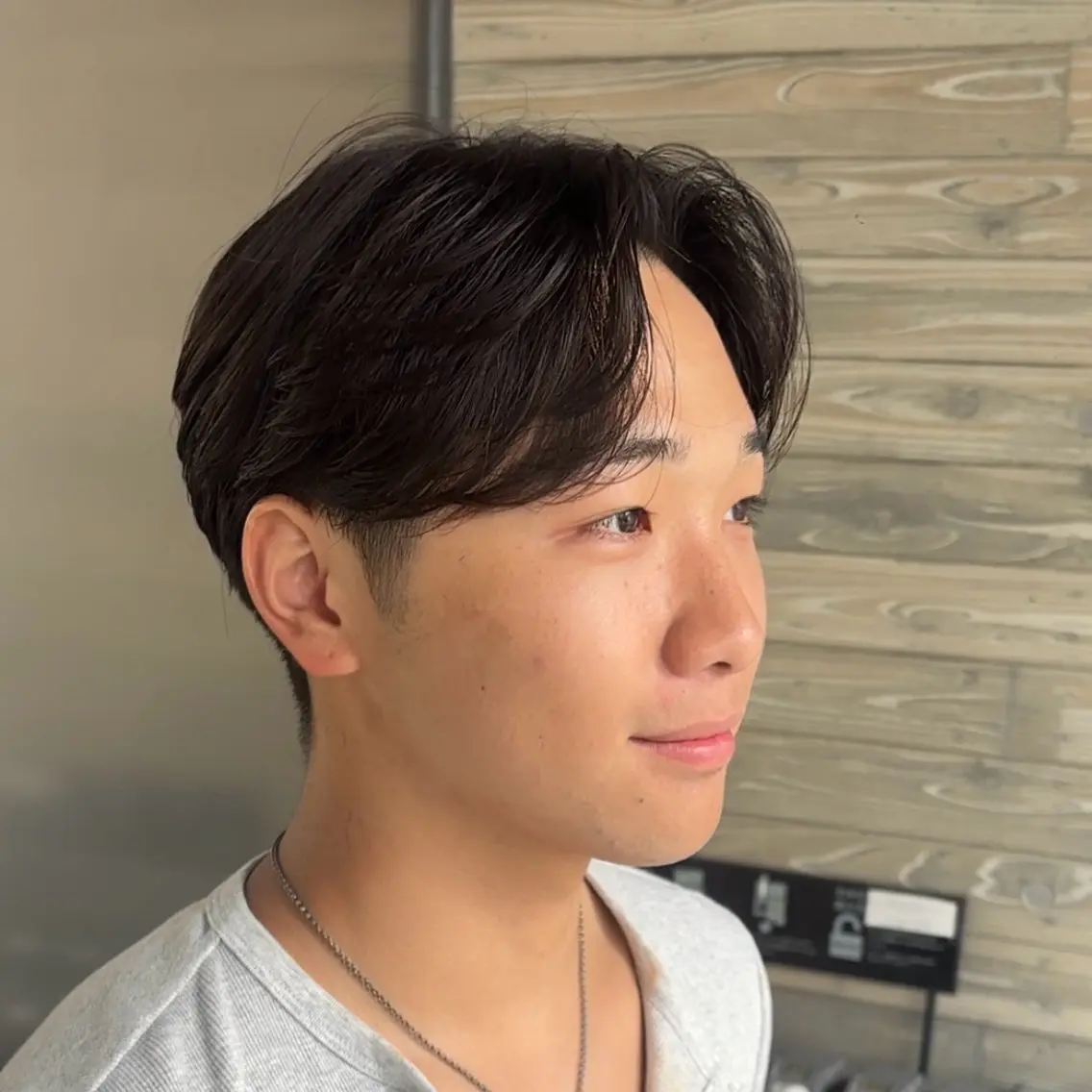 パーマ メンズ カット パーマ 【メンズ特化美容師】 RYO／梅田のヘアスタイル