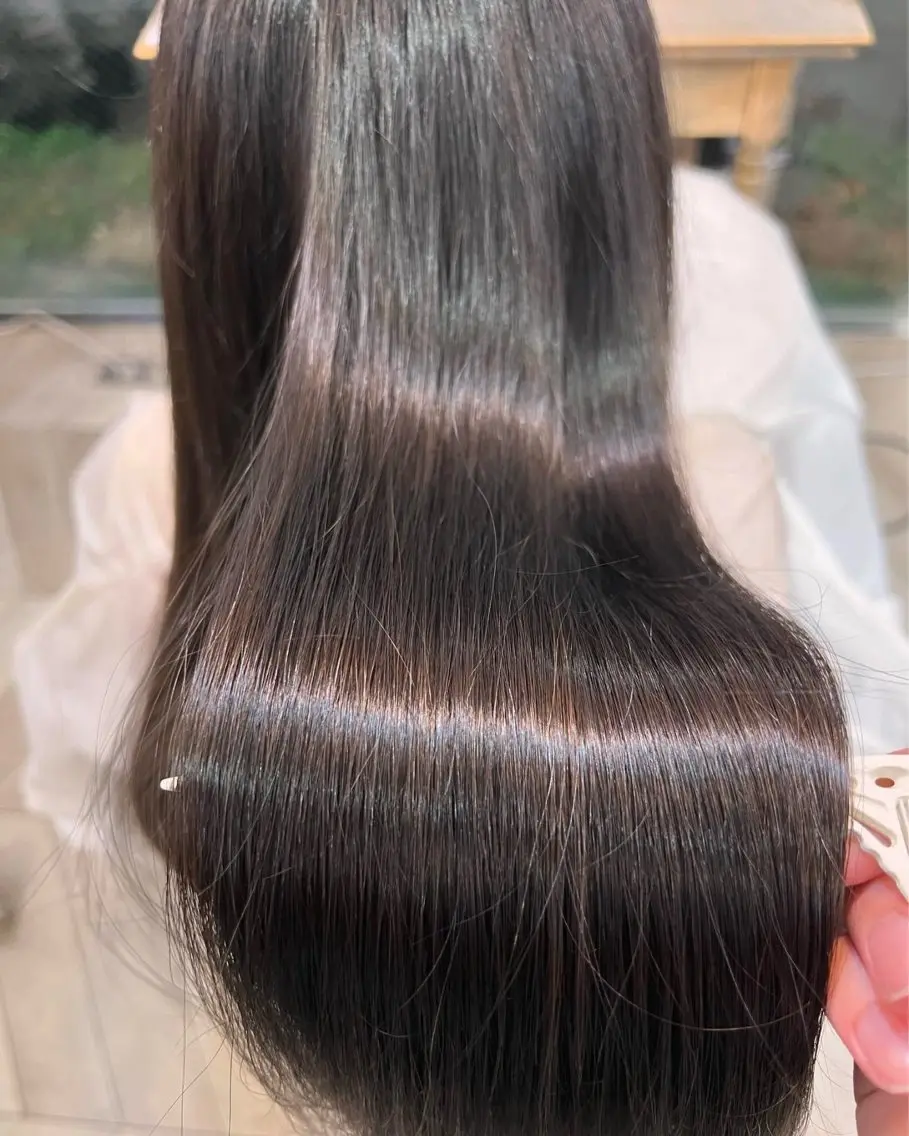 ロング 縮毛矯正練習 モデル募集✨️NOAのヘアスタイル