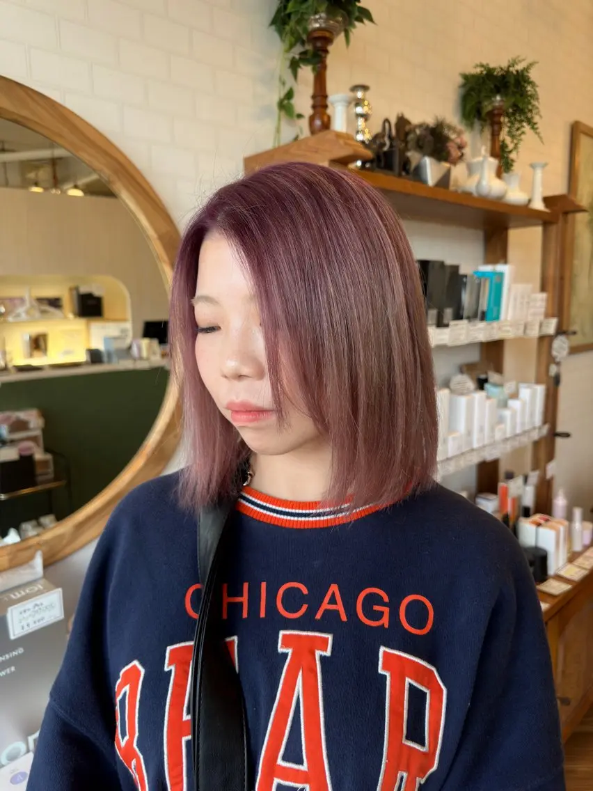 ミディアム 加藤 大河のヘアスタイル