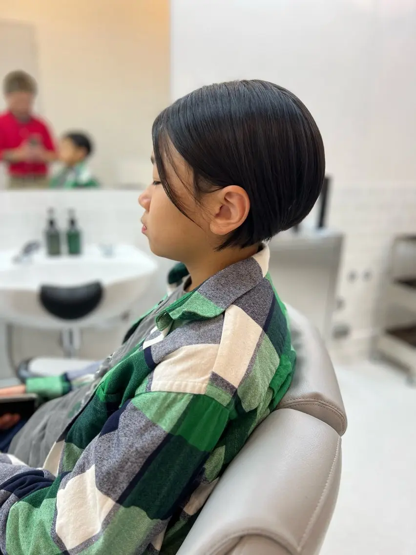 キッズ 杉山 友哉のヘアスタイル