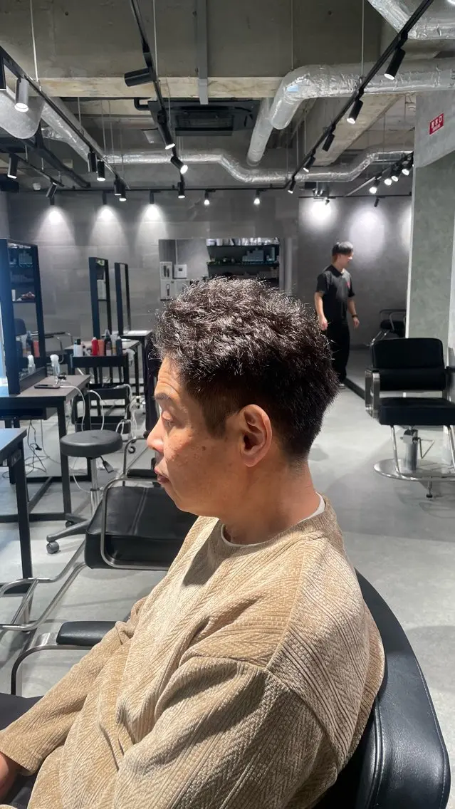 カラー メンズ ヘアカラー トリートメント 野髙 昂大のヘアスタイル